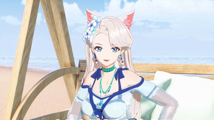 [Nai Lin] The cute Nai Bao who made a foxy sound because of somersaults