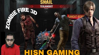 ada siput  zombie, game zombie fire 3D