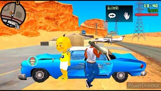 Upin Ipin Main Mobil Mobilan Rongsok Tangkap Pesawat UFO - GTA Saa Lite