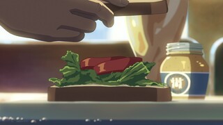 [Comic Cut Card Point] The food making process that can heal people's hearts in anime