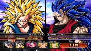 TEAM GOHAN VS TEAM GOKU EN DRAGON BALL Z BUDOKAI TENKAICHI 3 ISO CON MODS VERSION LATINO GAMEPLAY HD