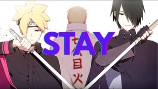 The Kid LAROI, Justin Bieber- STAY | Naruto/Boruto AMV