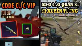 CODE VIP Nhận Skin AKM Cực Hiếm - Mẹo Ẩn Nấp Đảo Quân Sự Pubg Mobile | Xuyen Do