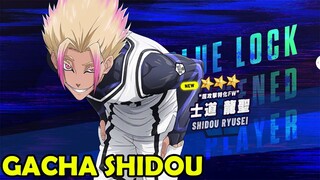 Gacha & Review New Character Shidou Ryusei l Blue Lock Battle Blaze