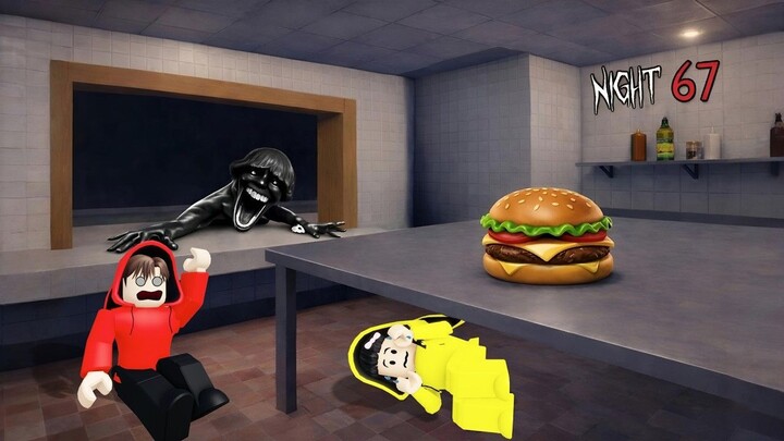 Yuta, Mio Dan Baby Celine Jualan Burger Didatangi Anomaly 67  ROBLOX
