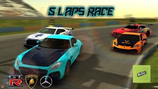 5 Laps Race with the NS Members in Car Parking Multiplayer