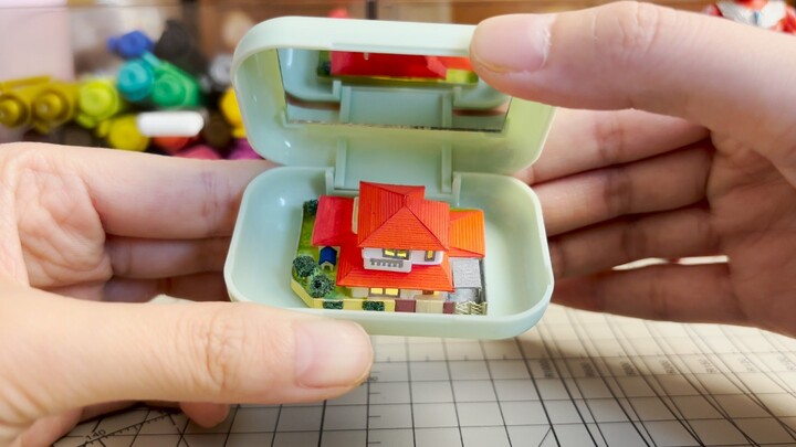 I put Crayon Shin-chan's home into a glasses case