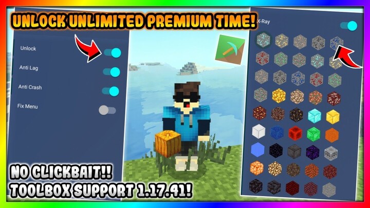 AKHIRNYA RILIS!! TOOLBOX 1.17.41 UNTUK MCPE TERBARU!! - Toolbox For MCPE