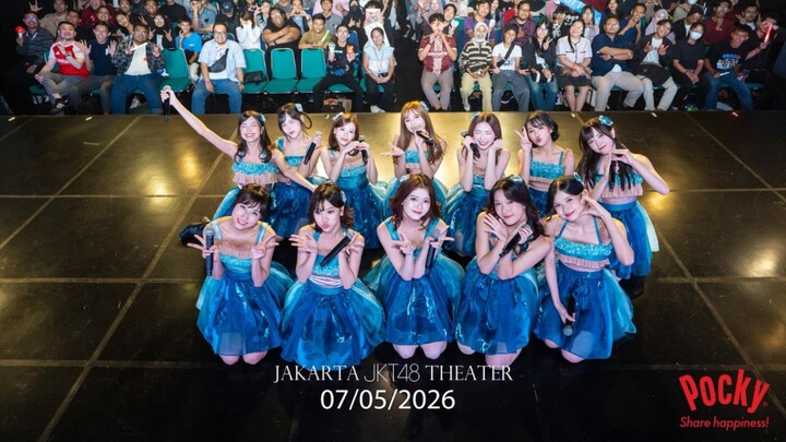 Show Setlist Original JKT48 - Pertaruhan Cinta [Special Show JKT48 x Pocky], 07 Mei 2026