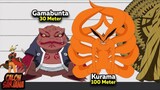 Beginilah Komparasi Besarnya Karakter dan Monster yang Ada di Anime Naruto!
