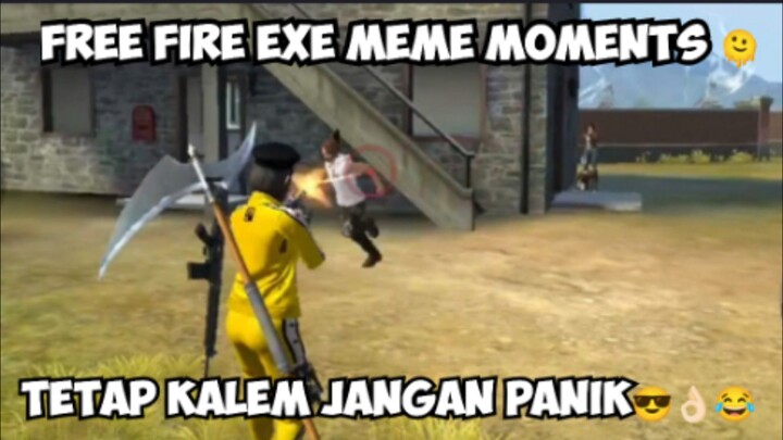 3 vs 1? panik gak? - Free fire meme exe moments 🫠