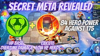 SEASON 9 SECRET META MAGIC CHESS | OVERTIME DAMAGE VENOM WITH EXICUTE BLAZING HAMMER CURRENT META