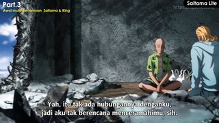 Awal mula pertemuan Saitama & King part. 3