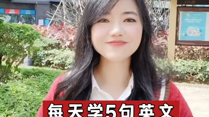 【Tiếng Anh】Mỗi ngày học 5 câu tiếng Anh