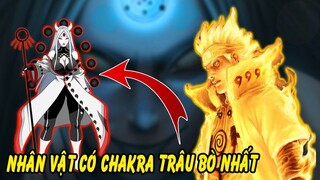 Top 10 Nhân Vật Có Lượng Chakra Trâu Bò Nhiều Nhất Trong Naruto | Ai Cũng Bá Đạo