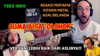 REAKSI OLOHOK GITARIS BELANDA | VERSI INI LEBIH BAIK DARI ASLINYA‼️ | ALIPBATA REACTION | TEKS INDO