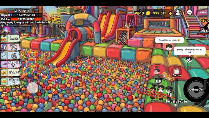 combo câu cá sk nhanh #钓魂 #BuildaGame #44832236