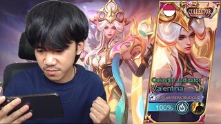 REVIEW SKIN COLLECTOR VALENTINA TELAT DIKIT GA NGARUH BOS - Mobile legends