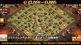 Hybrid Attack Strategy!! Th14 Hog Miner Attack Strategy With Skeleton Spell  #1