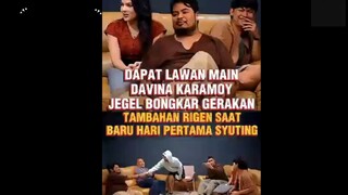 DAVINA KARAMOY BONGKAR RIGEN BANYAK GERAKAN TAMBAHAN SAAT SYUTING #podcast #davinakaramoy #rigen