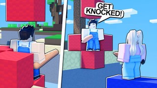 KNOCKBACK BREAD TRAP IN ROBLOX BEDWARS