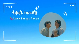 Adult family - 🍆kamu berapa Senti? (あなたのチ○コは何センチ？) | lirik | terjemahan | takarir | indonesia