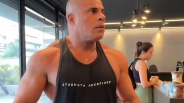 Accidentally entered the gym