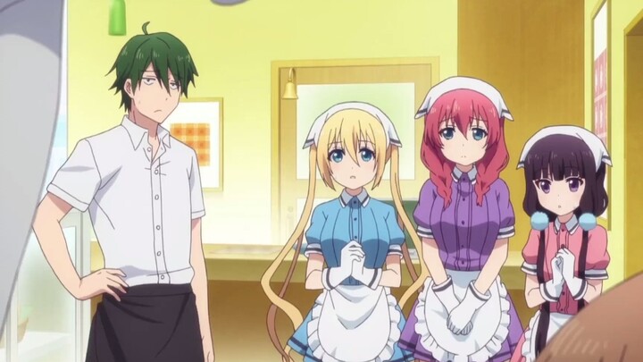 The cutest height difference in reality, Loli also has height troubles #动漫妻#cute#funny clips