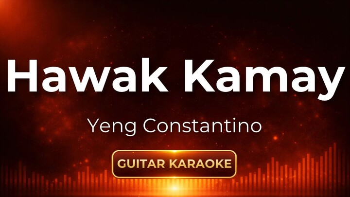 Hawak Kamay - Yeng Constantino | Acoustic Guitar Karaoke Version