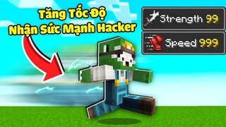 Minecraft Bedwars, Nhưng Tăng Tốc Độ Sở Hữu Sức Mạnh Hacker 1 Hit Troll Noob Team