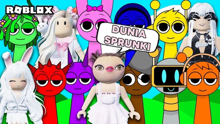 Aku dan Bestie Diculik Ke Dunia Sprunki !! [Roblox Indonesia]
