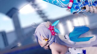 [MMD]律化娜：舰长来泳池边避暑吧~