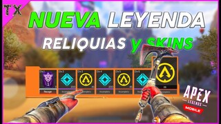 APEX LEGENDS MOBILE ORO GRATIS y NUEVAS RELIQUIAS EXCLUSIVAS y SKINS | NUEVA TEMPORADA 3 |TX SAMURAI