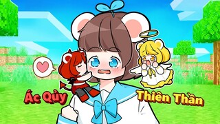 Nếu Mèo Simmy Sở Hữu Thần Hộ Mệnh Là Thiên Thần Và Ác Qủy Trong Minecraft