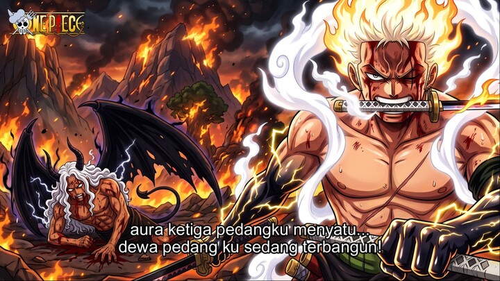 ONE PIECE TERBARU - ZORO AKHIRNYA TURUN DENGAN JURUS MENGERIKAN?! IMU KEWALAHAN! MODE DEWA PEDANG!