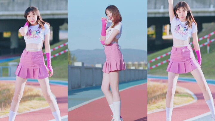 [Meimei] Setelan pertempuran merah muda | Tarian menjilati jari panas "hot pink" akan segera hadir [