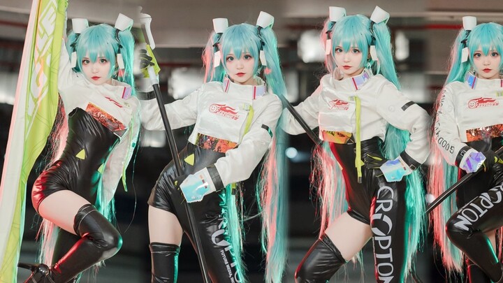 Vertical screen｜Cool and sexy racing Hatsune ❤️Gimme×Gimme