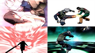 Kakashi Copies Everybody's Jutsu - Naruto Ultimate Ninja 3 (60FPS)