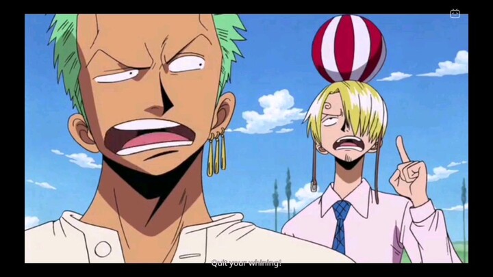 How Zoro eggs on Sanji vs how Nami does