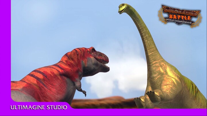 Epic T-Rex VS Phuwiangosaurus Showdown | Dinosaurs Battle s1 GB6