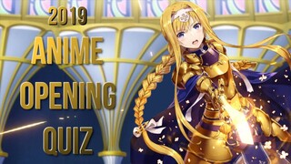 Anime Opening Quiz (2019 Edition) - 50 Openings
