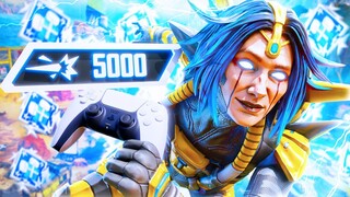 5,000 DAMAGE But With STICK DRIFT... (Apex Legends)