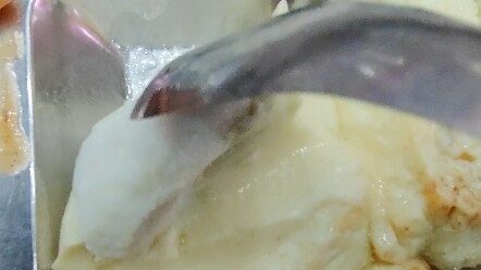 You never know what you might find in the cafeteria food.