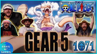 GEAR 5 LUFFY VS KAIDO! *ONE PIECE* Episode 1071 Reaction