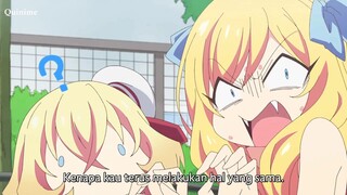 Yurine mau jotos jashin-chan malah Lierre yang kena hihihihihi...... 😁