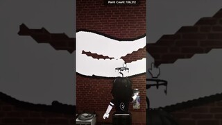 Aku Gambar Cinnamoroll Di ROBLOX #shorts