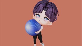 ความรักและห้วงอวกาศ |. Qi Yu MMD |. ภาพแรกของลูกโยคะฝึกปลา