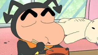 Makanan Crayon Shin-chan Bab: Keluarga Nini baru saja membuat sup kacang merah dan kue beras, tapi d