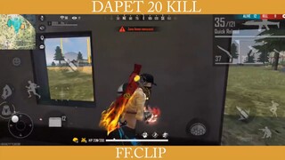 sekali main langsung dapet 20 kill mantap wkwkkwk