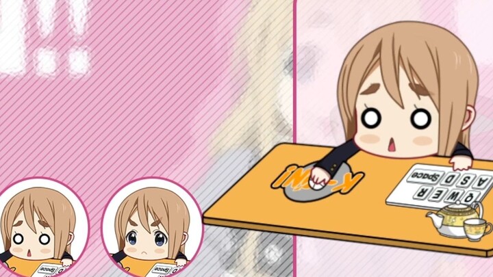 [Live2D model display] Kotobuki K-ON! Bongocat customer order display